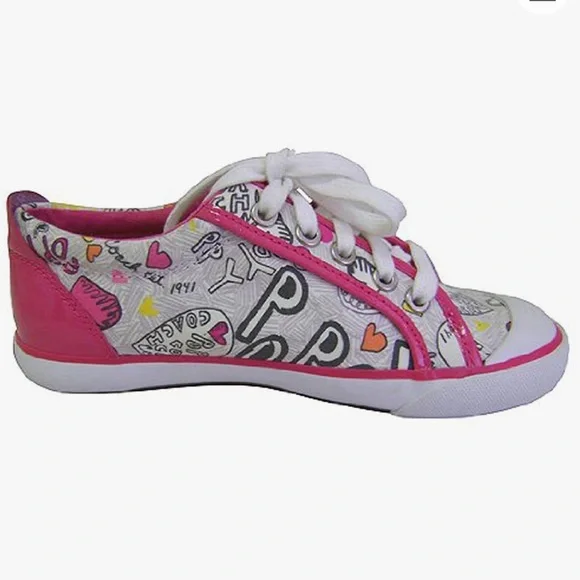 Coach Shoes Coach Poppy Barrett Pink Sneaker Poshmark